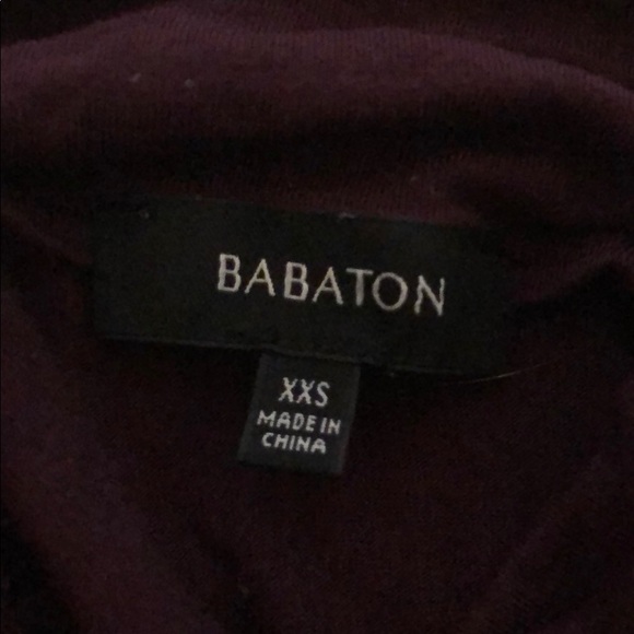 Babaton turtle neck long sleeve shirt - Picture 2 of 2